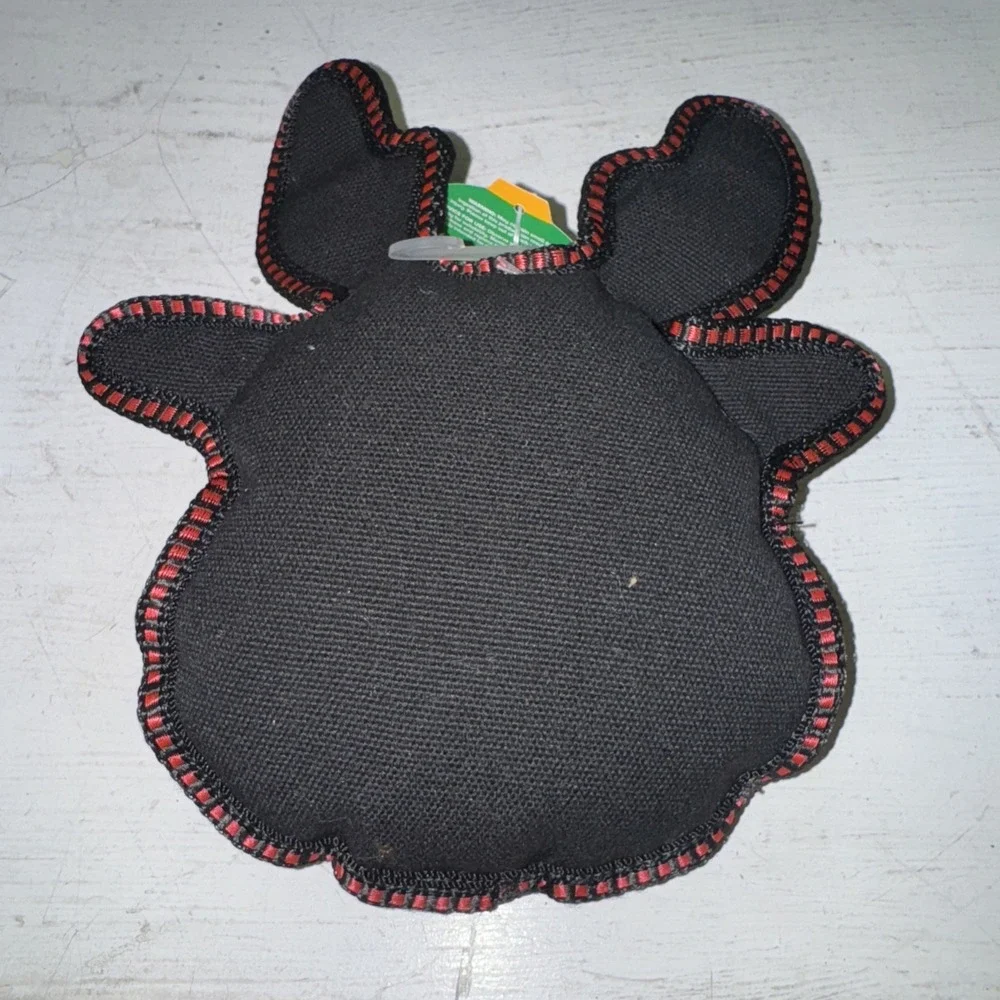 Lot Of 4 Merry & Bright Crinkle Santa Raccoon Reindeer Snowman Squeaker Dog Toys